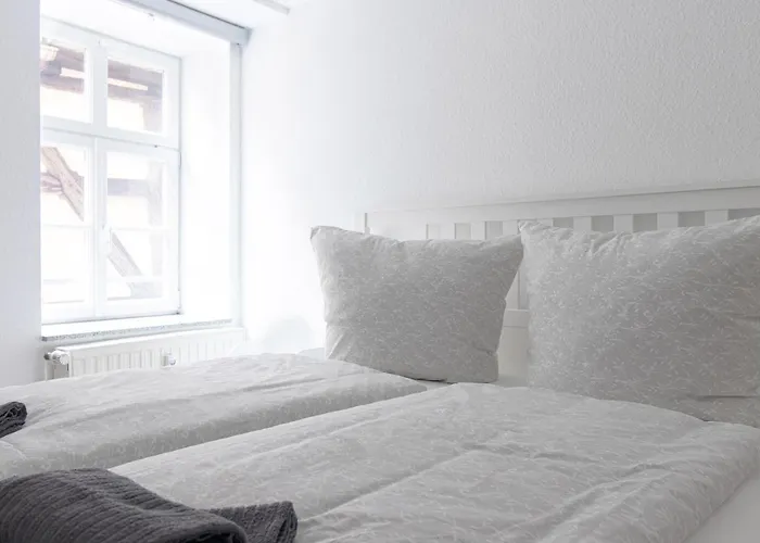 公寓 Bunter Hof 奎德林堡